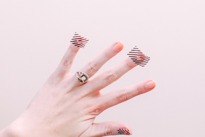 2 cách vẽ móng tay nail hình trái tim đẹp 2017 chỉ trong vài phút phần 4