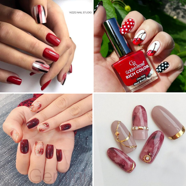 Gợi ý 300 mẫu nail Tết 2023 đẹp đa dạng sang chảnh nhất  BlogAnChoi